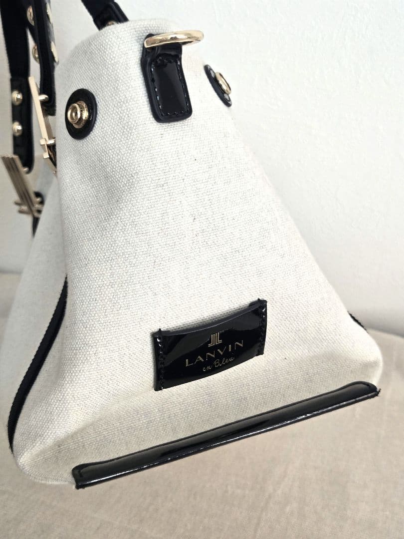 【美品】LANVINショルダーバッグ　LANVINトートバック　2way