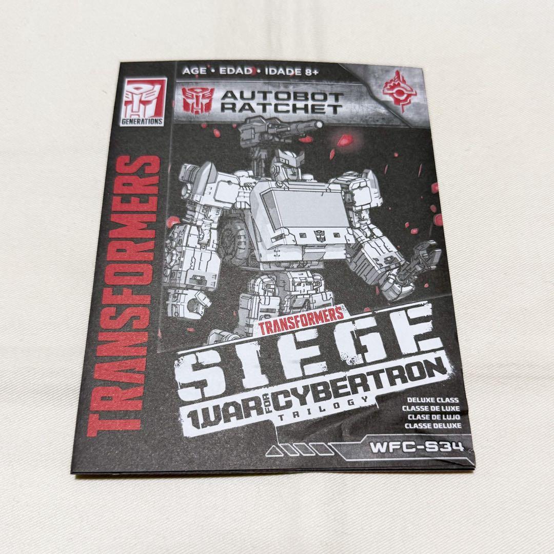 【送料込・中古・開封品】トランスフォーマー WFC-S34 ラチェット