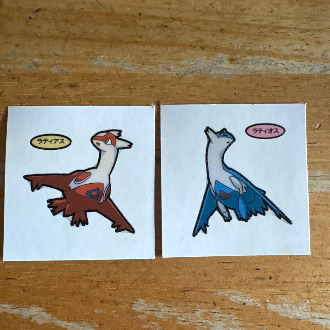 ラティアス・ラティオス シールセット ポケモンパンシール - メルカリ