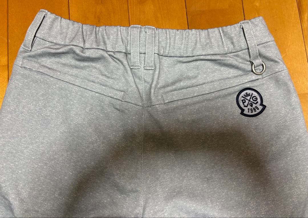 新品 パーリーゲイツ グレー 裏起毛 ジョガーパンツ サイズ00