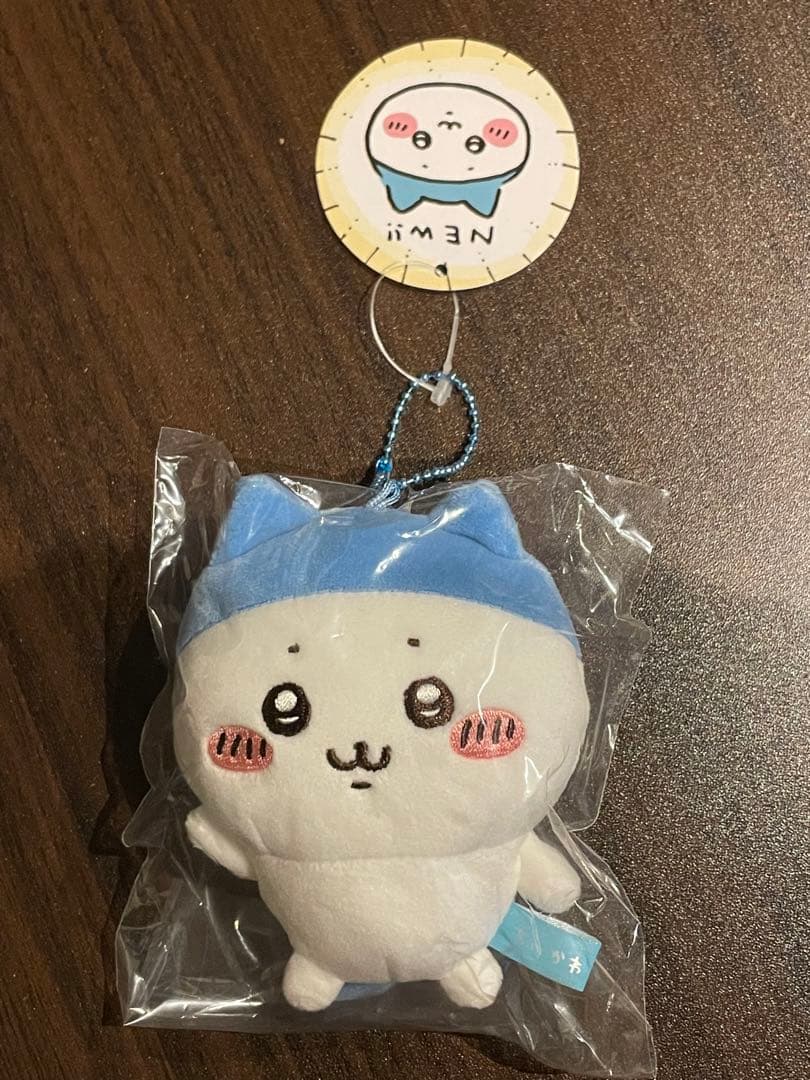 ハチワレ スポーツ刈り スポワレ ちいかわ マスコット ぬいぐるみ 新品