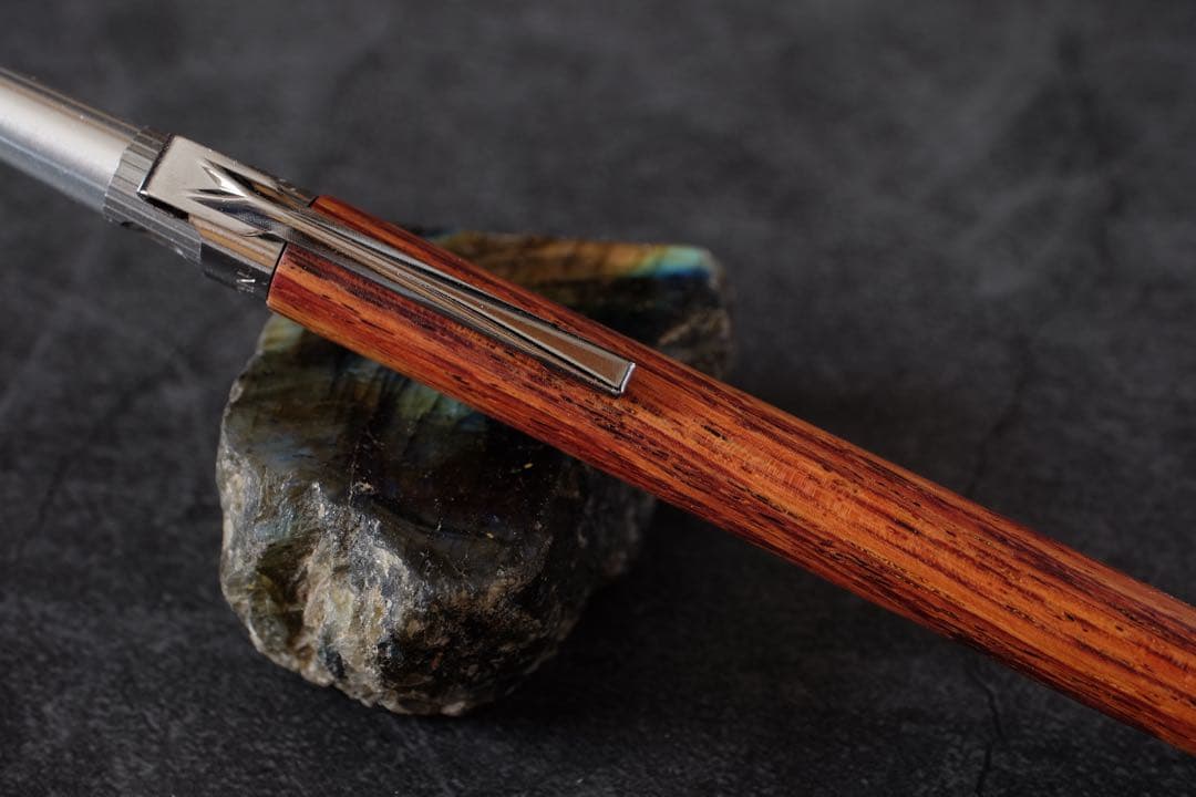 PG5木軸カスタム0208 高村杢工房製図用シャープペンシル チューリップ