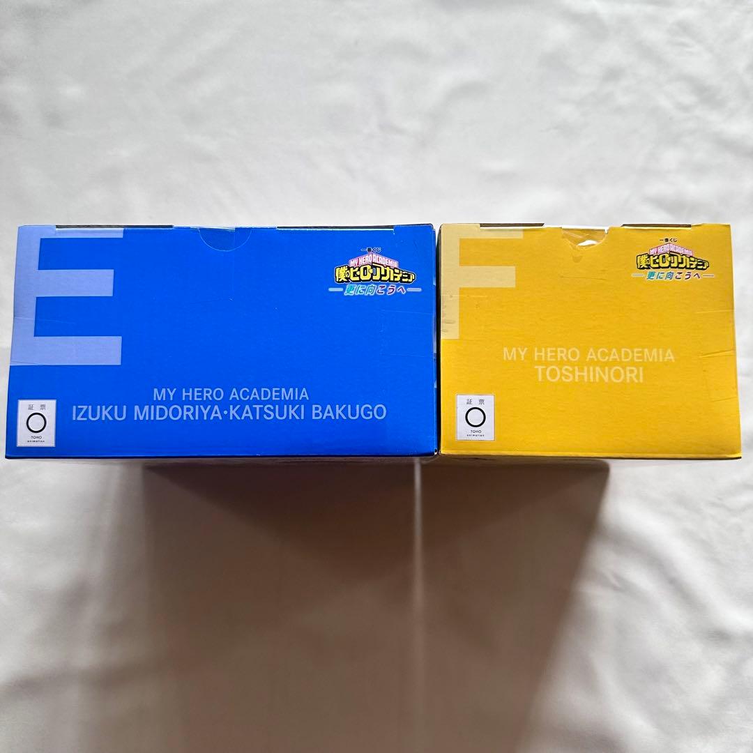 僕のヒーローアカデミア 一番くじ 更に向こうへ いずく&かつき としのり セット