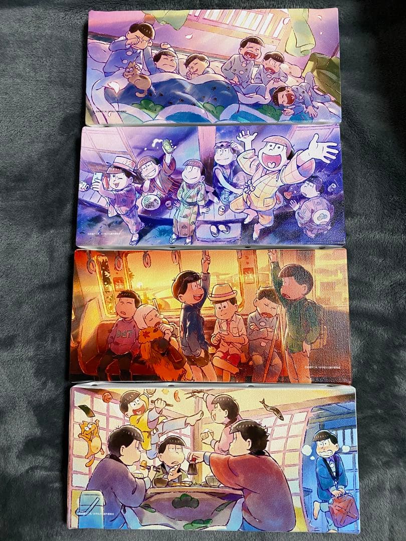 おそ松さん エンスカイ ファブリックパネル 春夏秋冬