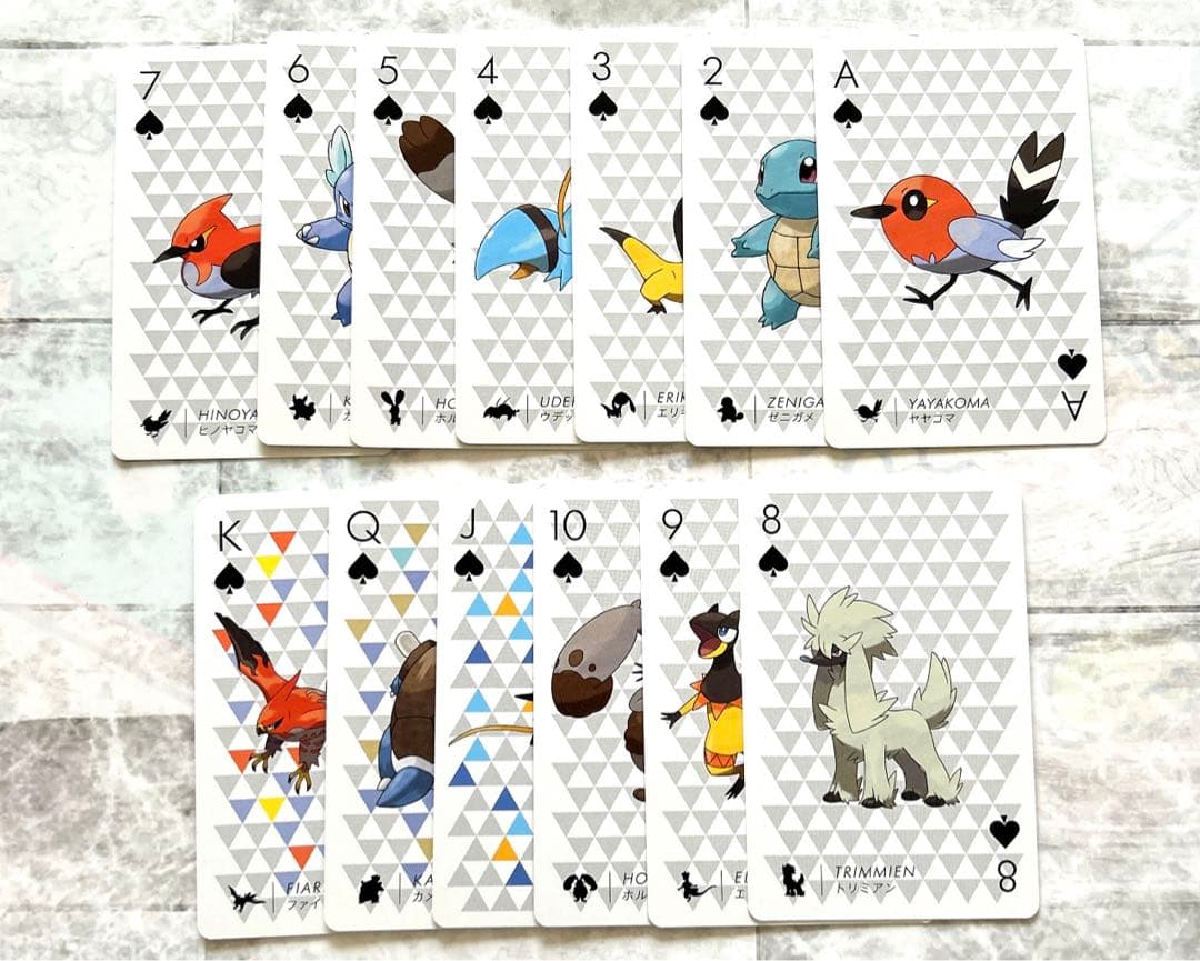 ポケモン　ポケモンモンスター　トランプ　X