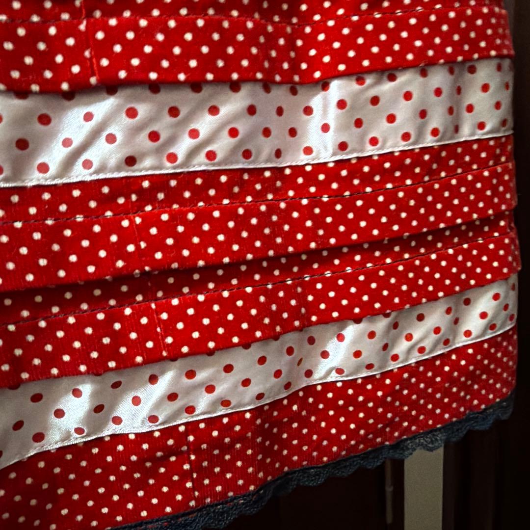 MILK いちごの飾り付きスカート