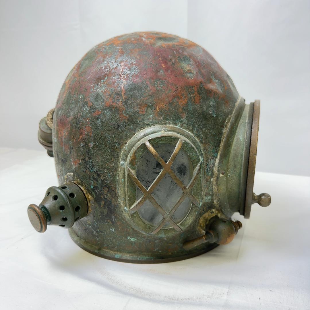 S1231-900-10】東亜潜水機アンティーク 潜水ヘルメット 骨董品 - メルカリ