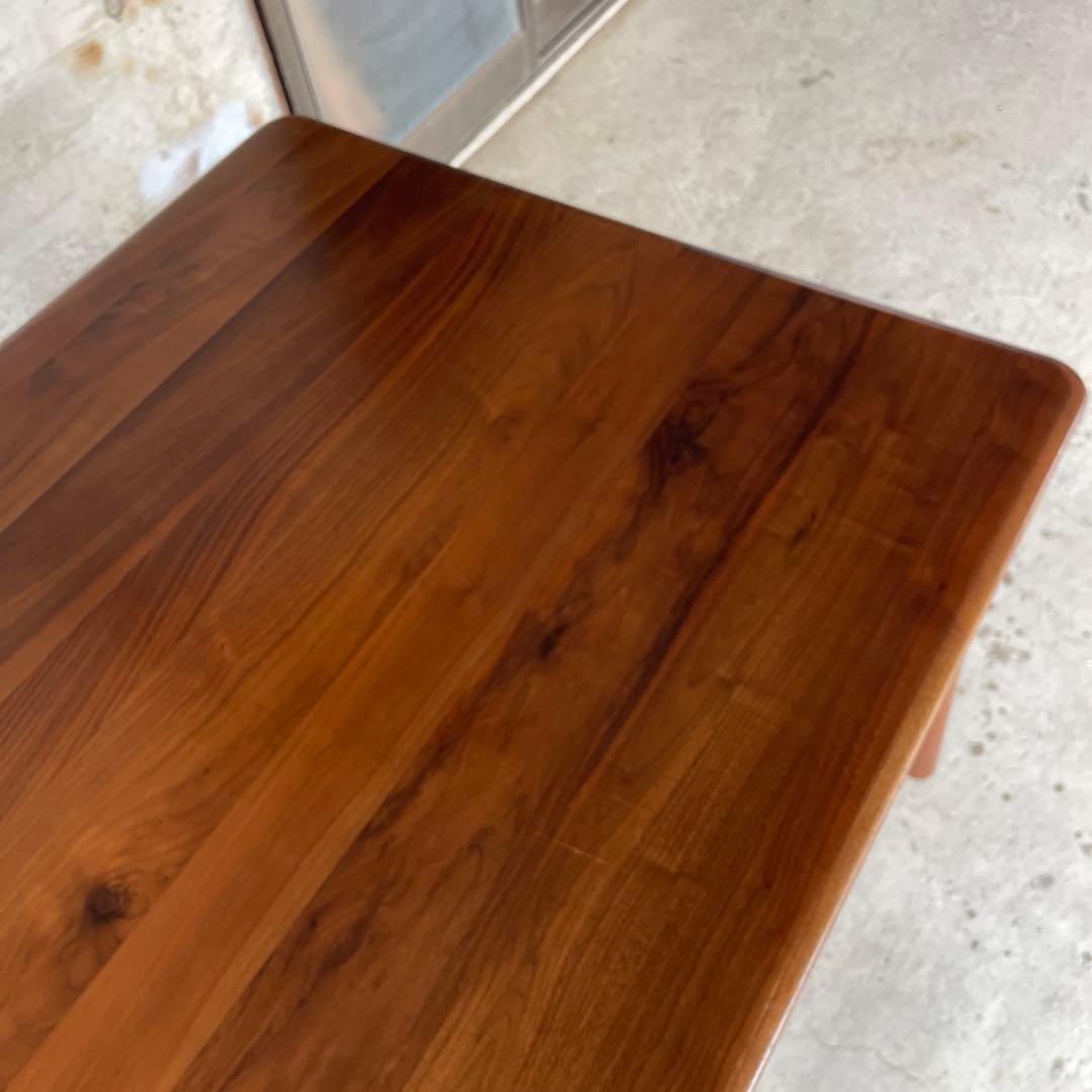 IDC OTSUKA 大塚家具　ウォールナット ダイニングテーブル　無垢材