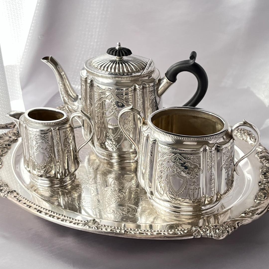 【Joseph Rodgers】 エドワーディアンのティーセット