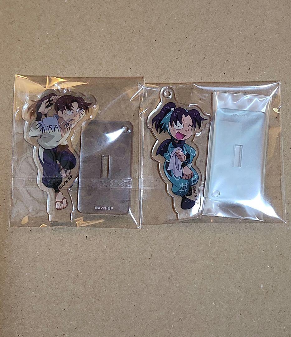 忍たま乱太郎 商店 特典イラストカード 23枚セット、雨濡れ アクリルスタンド