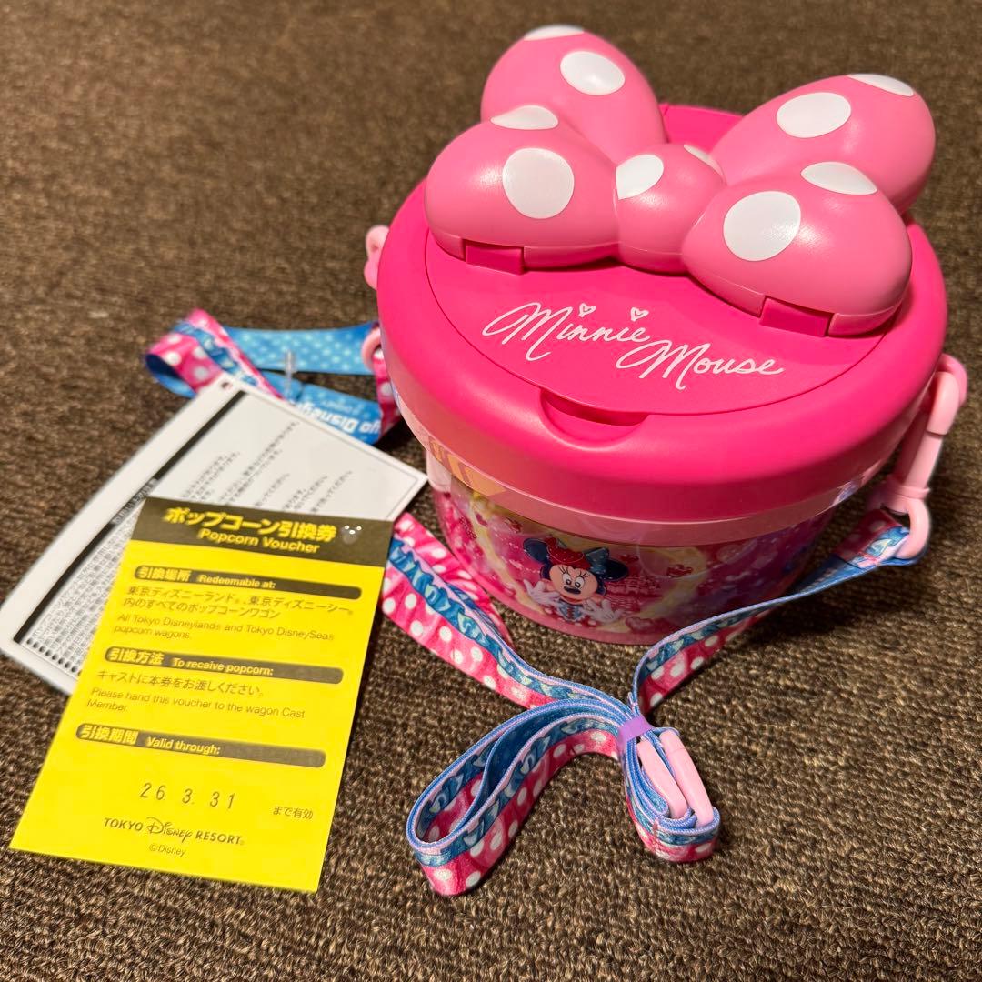 未使用 パルパルーザ ミニーのファンダーランド ポップコーンバケット
