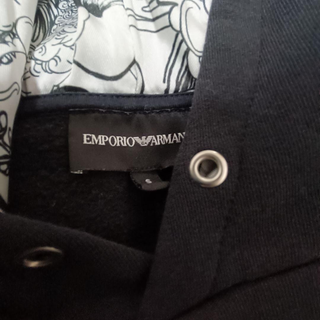 EMPORIO ARMANI 獅子柄パーカー S フーディ GACKTさん着用