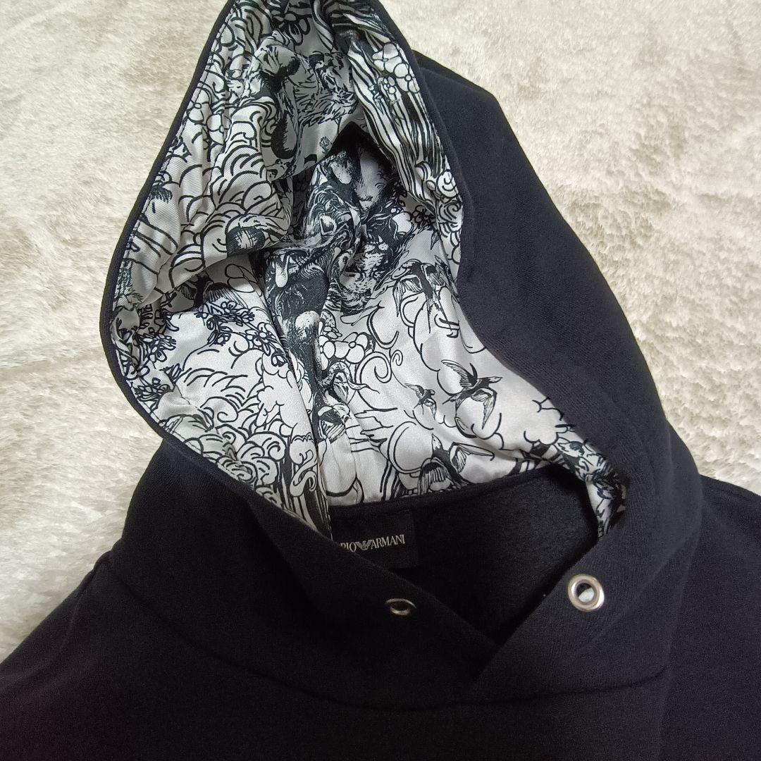 EMPORIO ARMANI 獅子柄パーカー S フーディ GACKTさん着用
