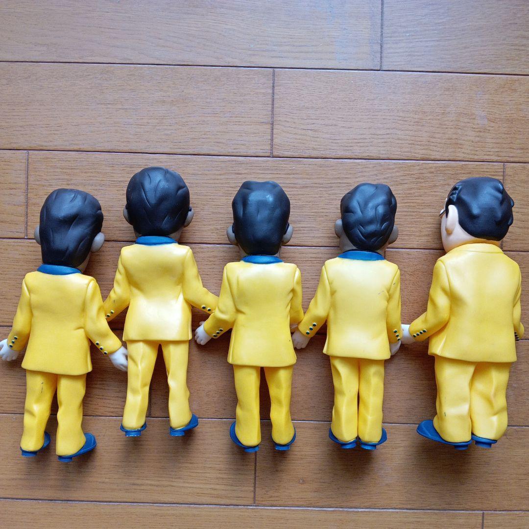 黄色いスーツ フィギュア 5体セット