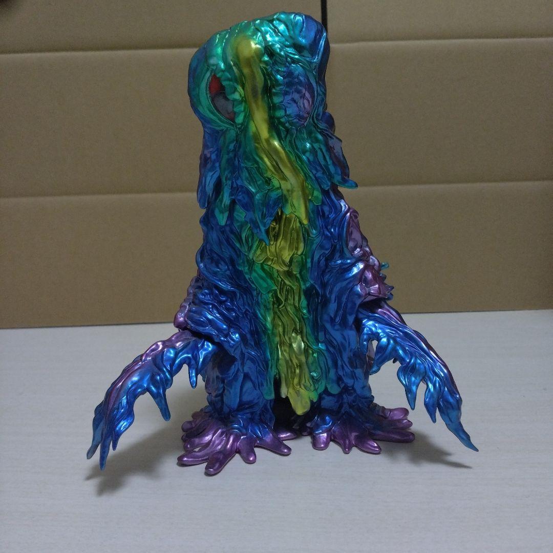 ヘドラ YSMF ソフビ インディーズ カスタム塗装 真ヘドラ