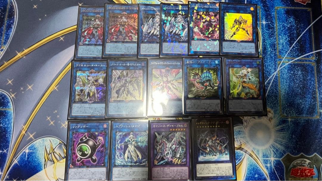 遊戯王 M∀LICE マリス デッキ メイン41枚+EX15枚　スリーブ付き