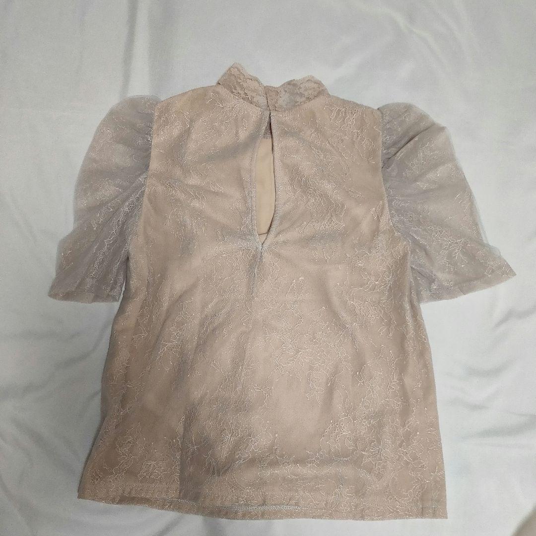 【2way☆】ROBE de FLEUR　チュールｘレースブラウスセットドレス