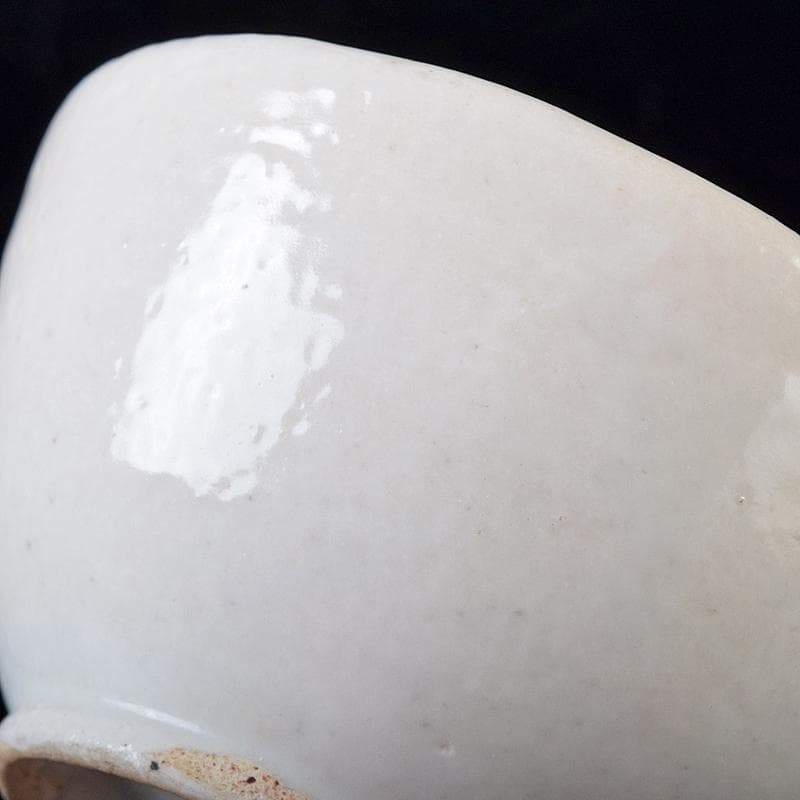 朝鮮美術　李朝　白釉　盃　V　R8284