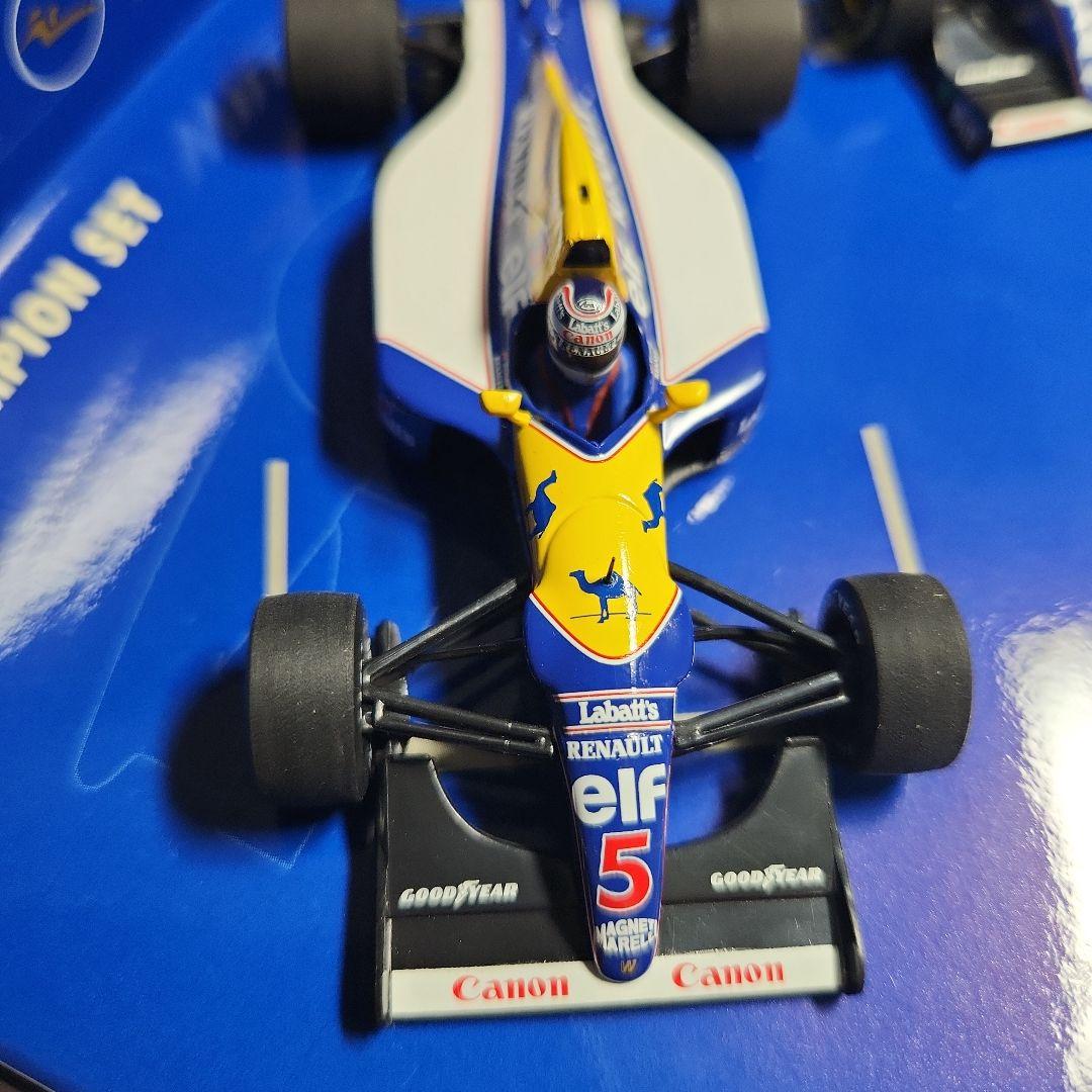 1/43 ウィリアムズルノー　FW14B FW15C ワールドチャンピオンセット