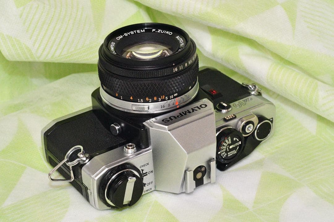 お値下げ中《動作品》OLYMPUS OM-10+50/1.8標準レンズ付a322