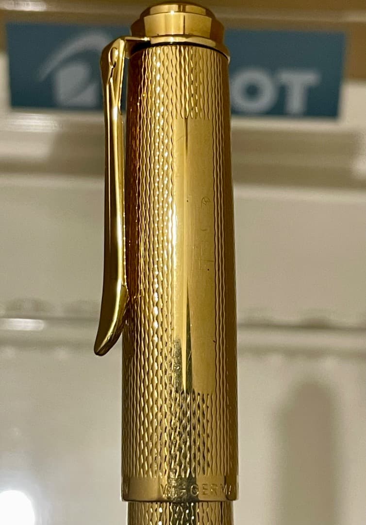 稀少】ペリカン #760 ロールゴールド 150周年記念万年筆 14k-585