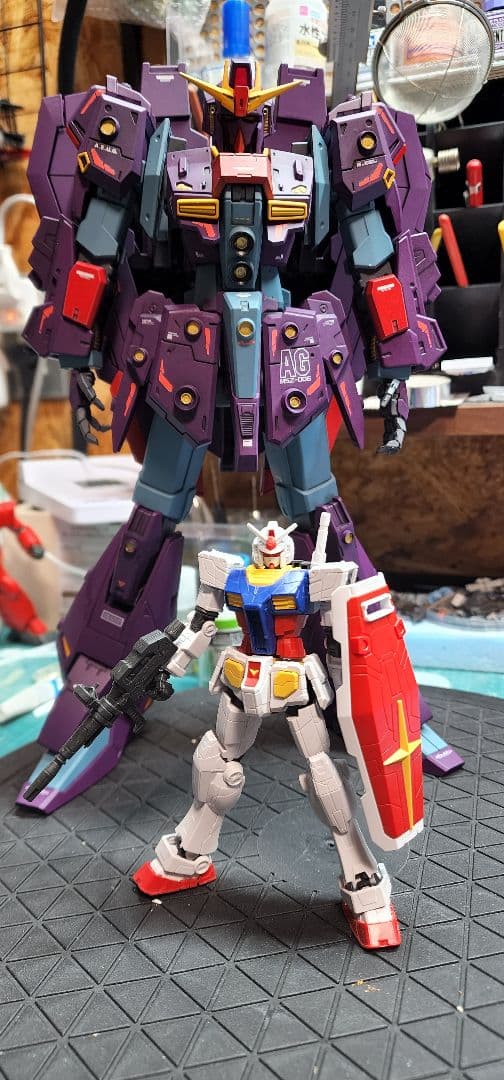 フ*ー様 海外製プラモ 1/72 Z(サイコガンダムmk-IIカラー)