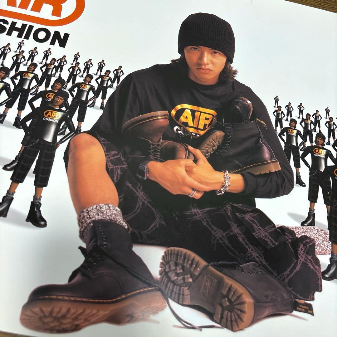 レア品。木村拓哉 Hawkins AIR CUSHION ポスター 木村拓哉 HAWKINS