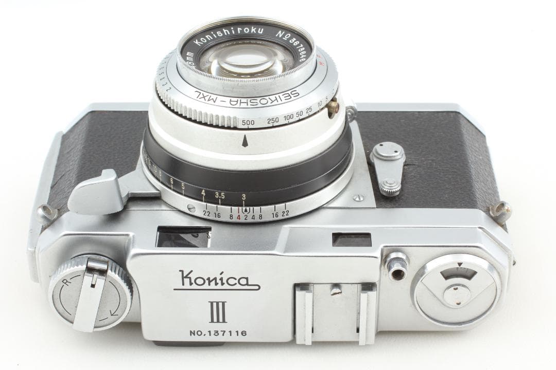 コニカ iii Hexanon 48mm F/2 レンジファインダー c4004