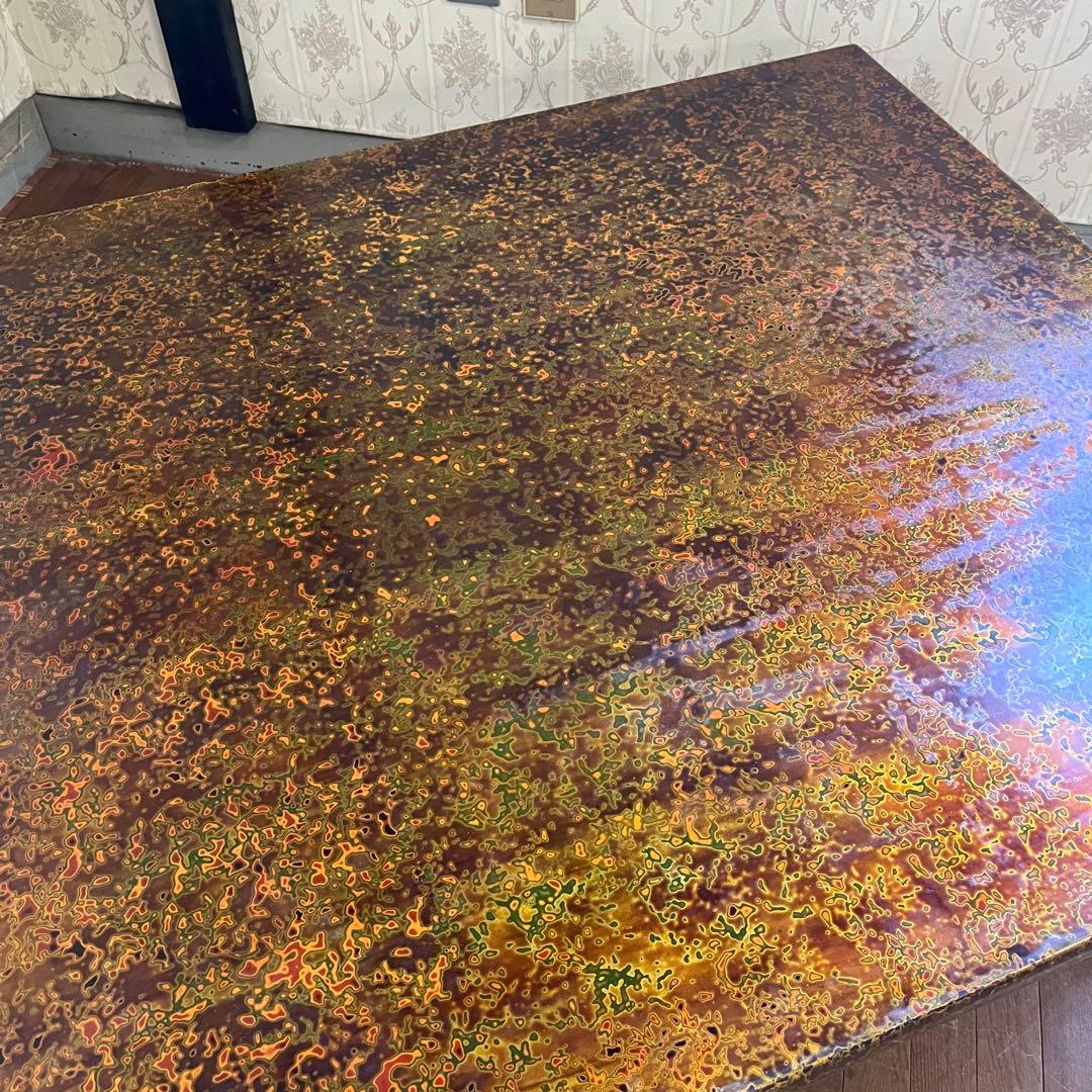 アンティーク】津軽塗り 座卓 ちゃぶ台 センターテーブル 座敷机 工芸