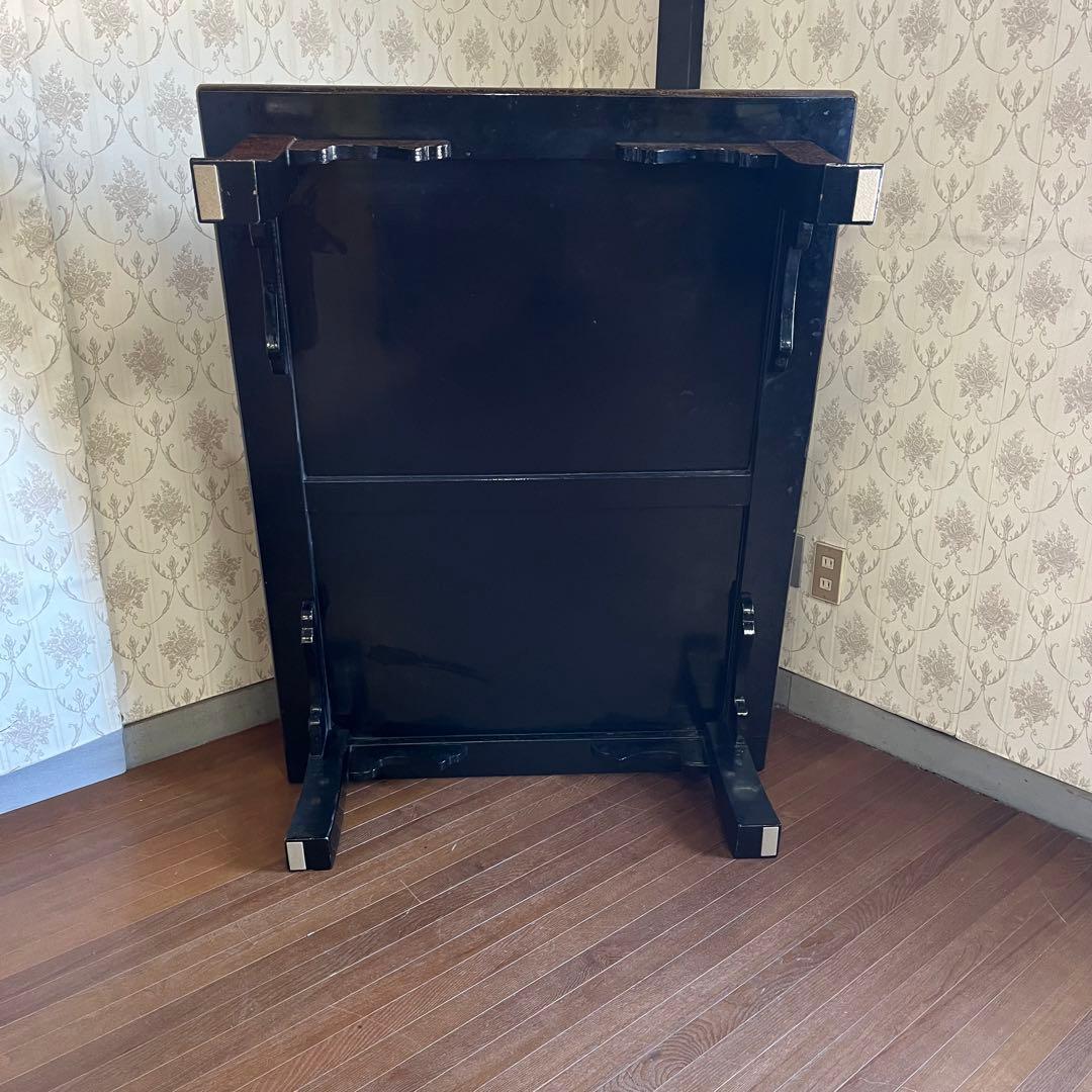 アンティーク】津軽塗り 座卓 ちゃぶ台 センターテーブル 座敷机 工芸