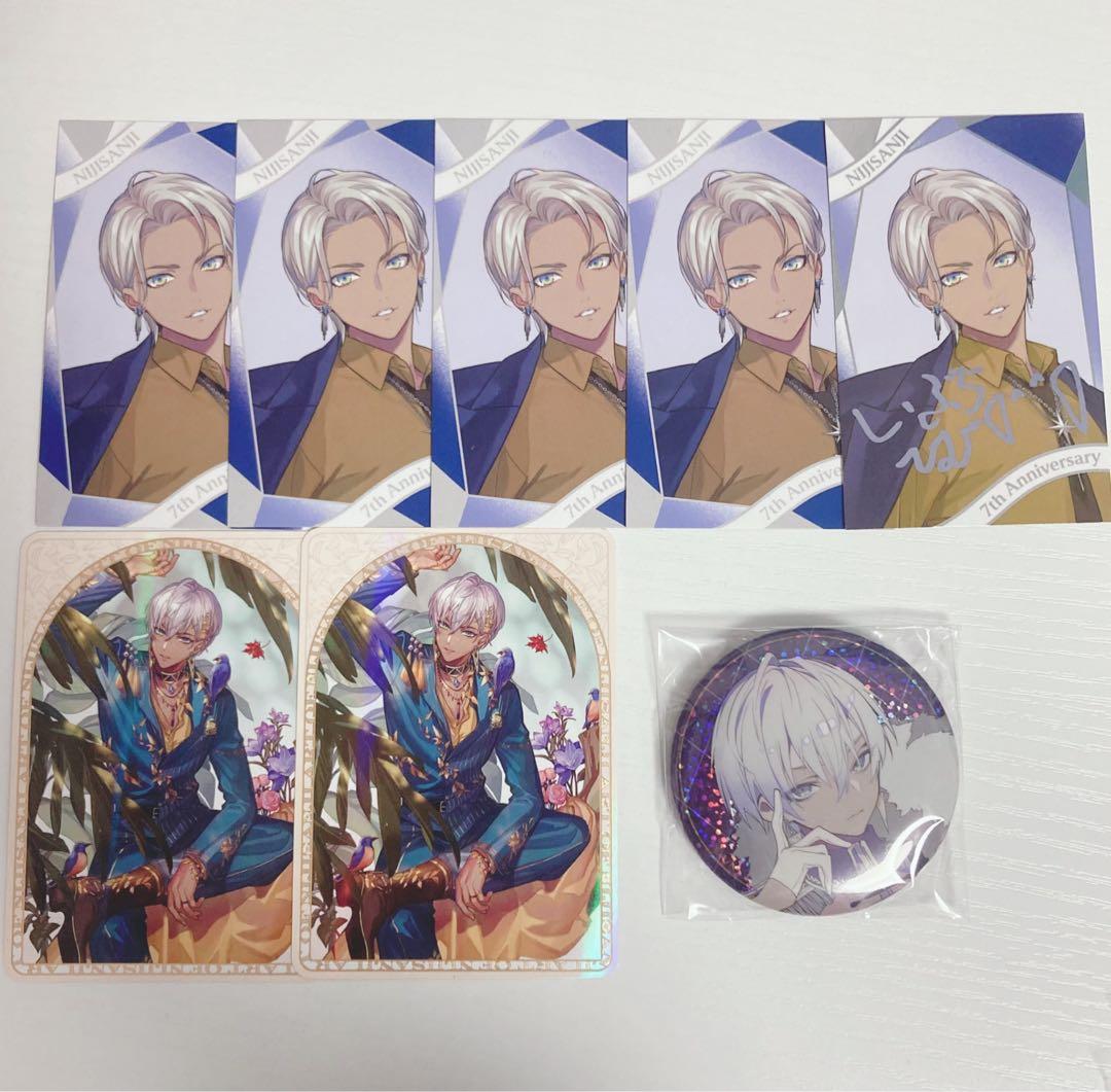 にじさんじ イブラヒム まとめ売り 7周年 チェキ タロット 缶バッジ