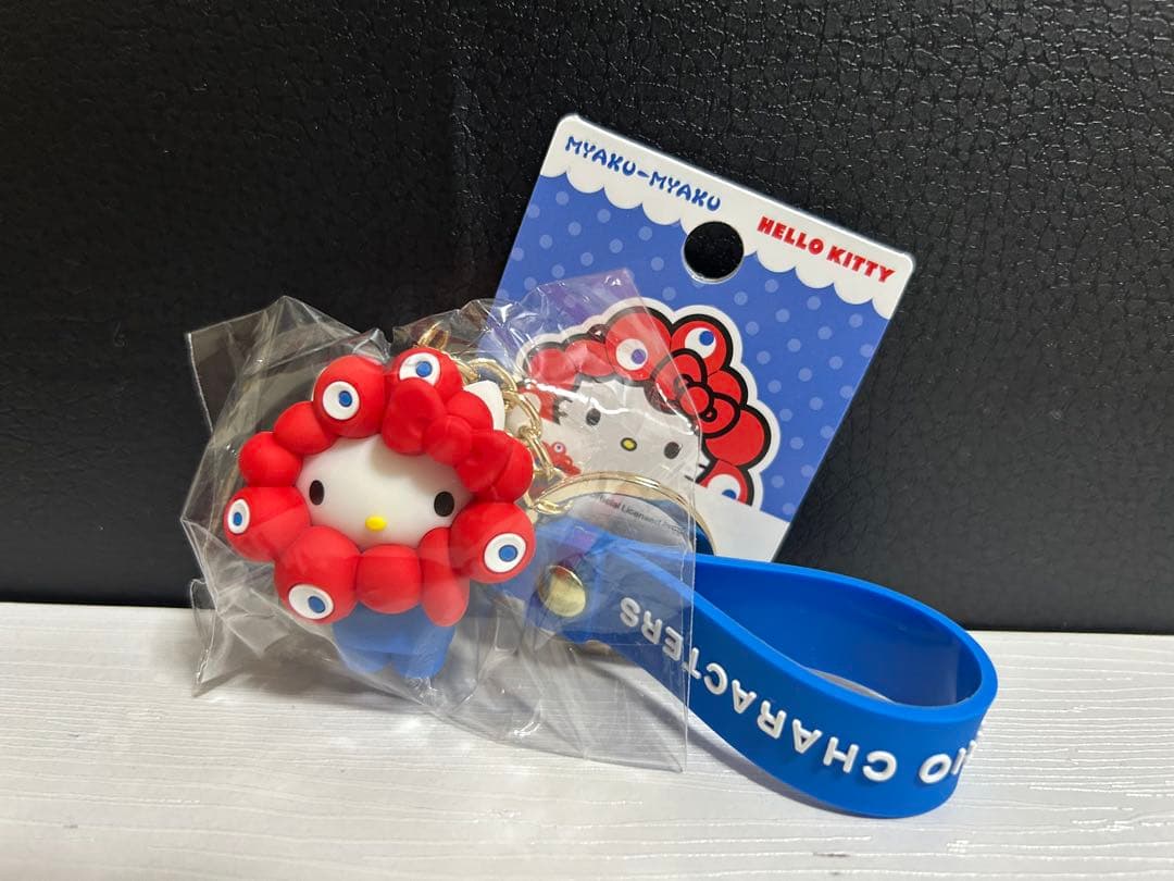 サンリオ　立体キーホルダー　ミャクミャク　ノーマルカラー　コンプリート　初代