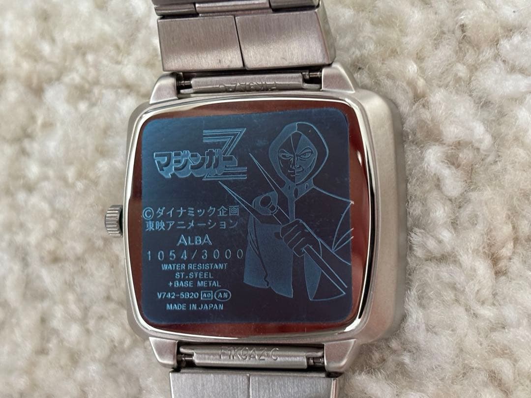 希少品 未使用 マジンガーZ 腕時計 限定3000本 （付属品付）