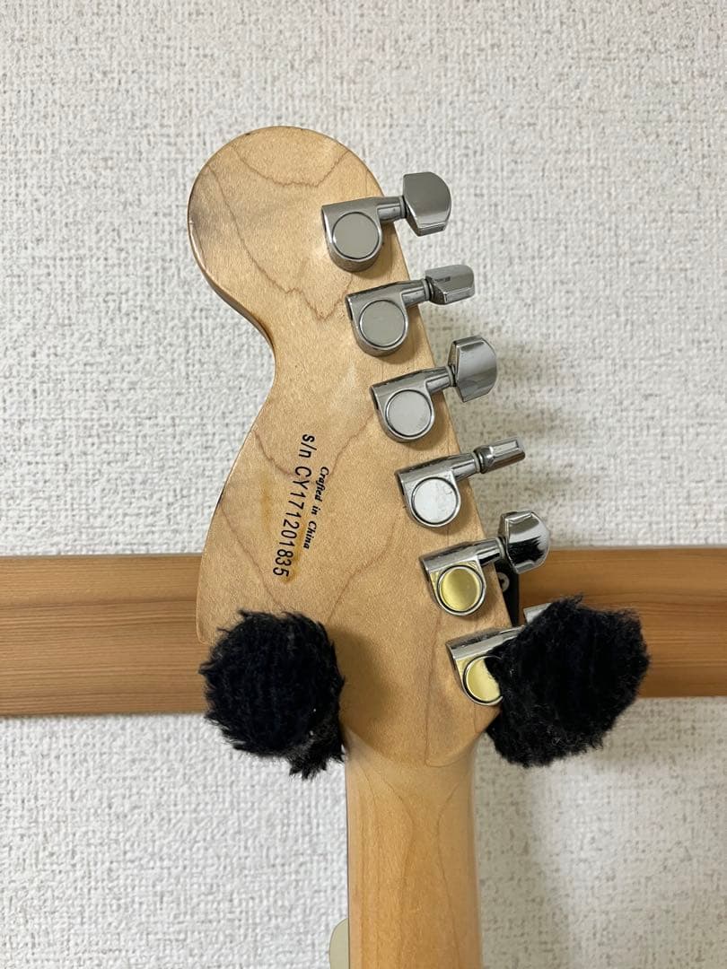 【良品】squire ストラトキャスター　ラージヘッド