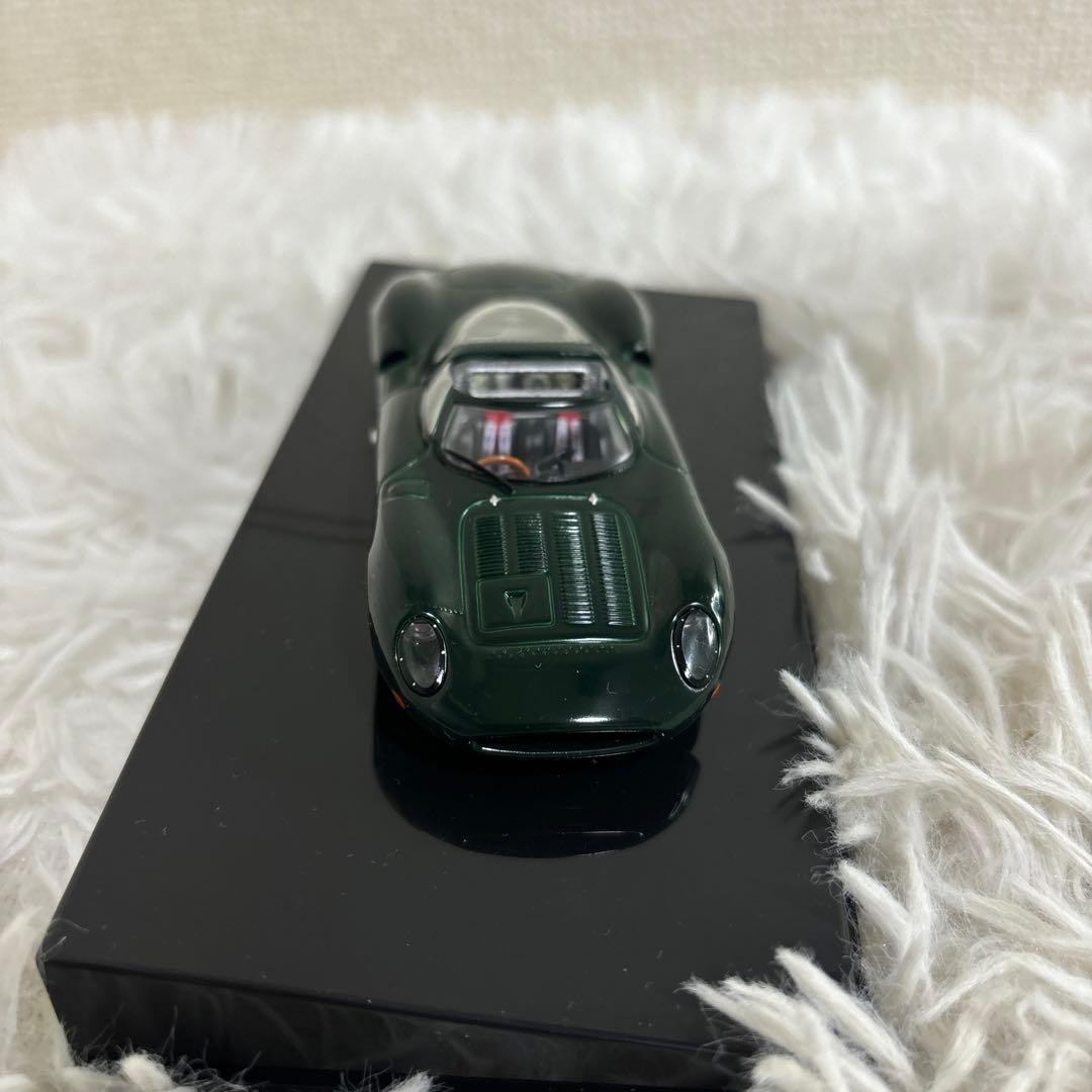 【中古】AUTO art JAGUAR XJ 13 GREEN 1:43