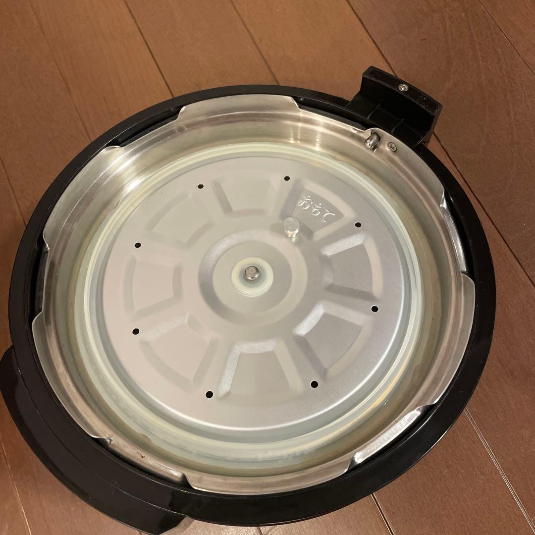 CookingPro 電気圧力鍋 保温調理ポット 2段蒸しラック ブレンダー