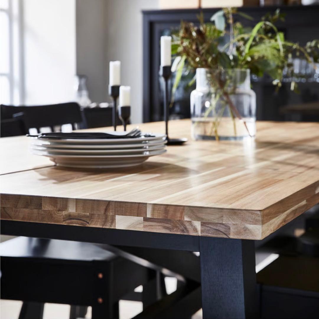 IKEA ダイニングテーブル SKOGSTA スコグスタ 235cm