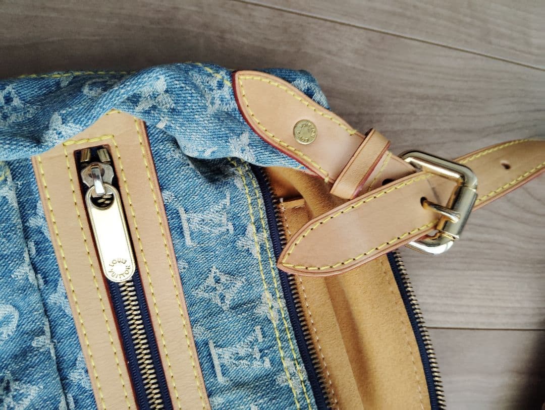 ルイ・ヴィトンデニムブルー ショルダーバッグ