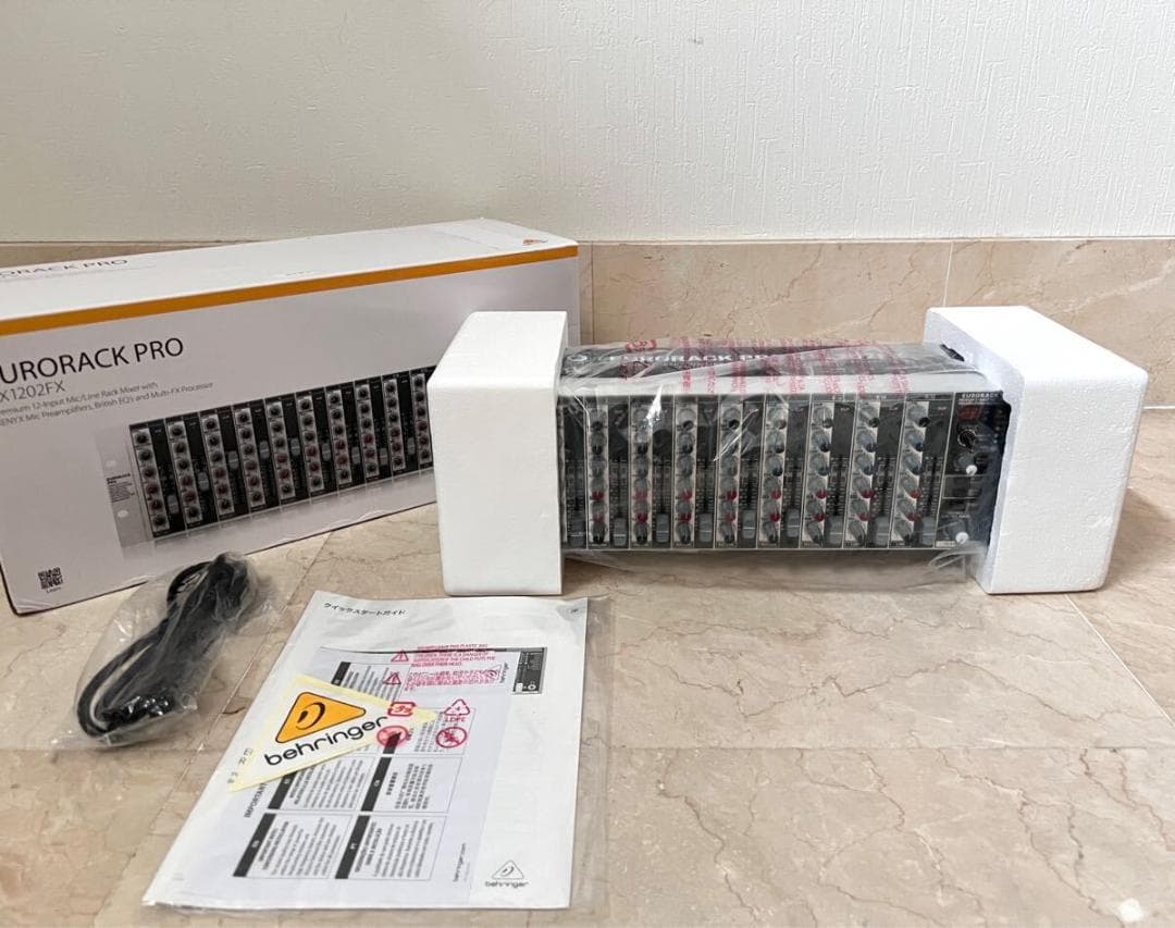 アナログミキサー 3Uサイズ 12ch マイクプリアンプ ラックマウントミキサー