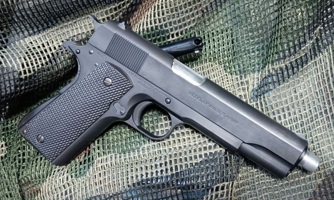 ゆ*ん様 ①カスタム＆塗装 エアコキ コルト M1911A1ガバメント【ハイグレ