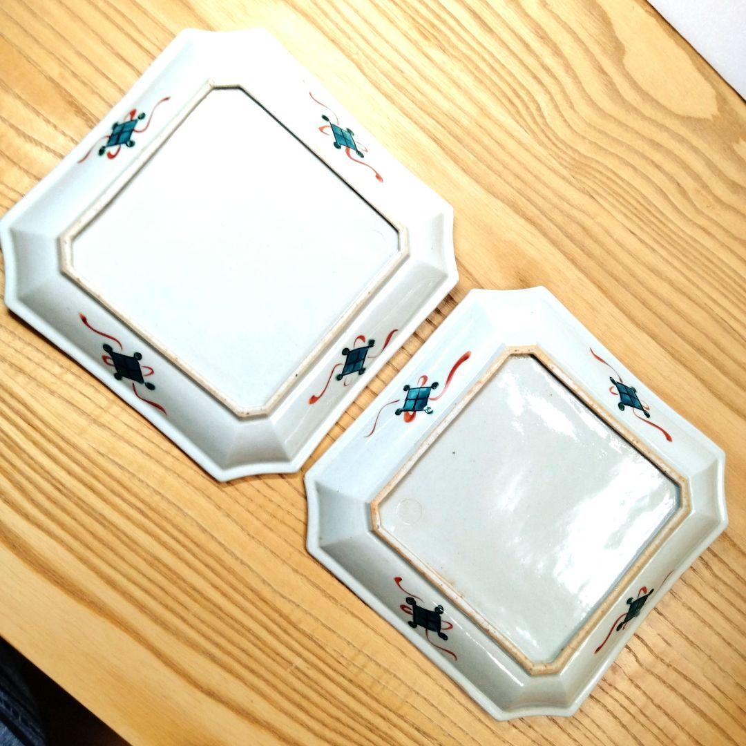 ☆ 須田菁華 九谷焼 赤絵皿