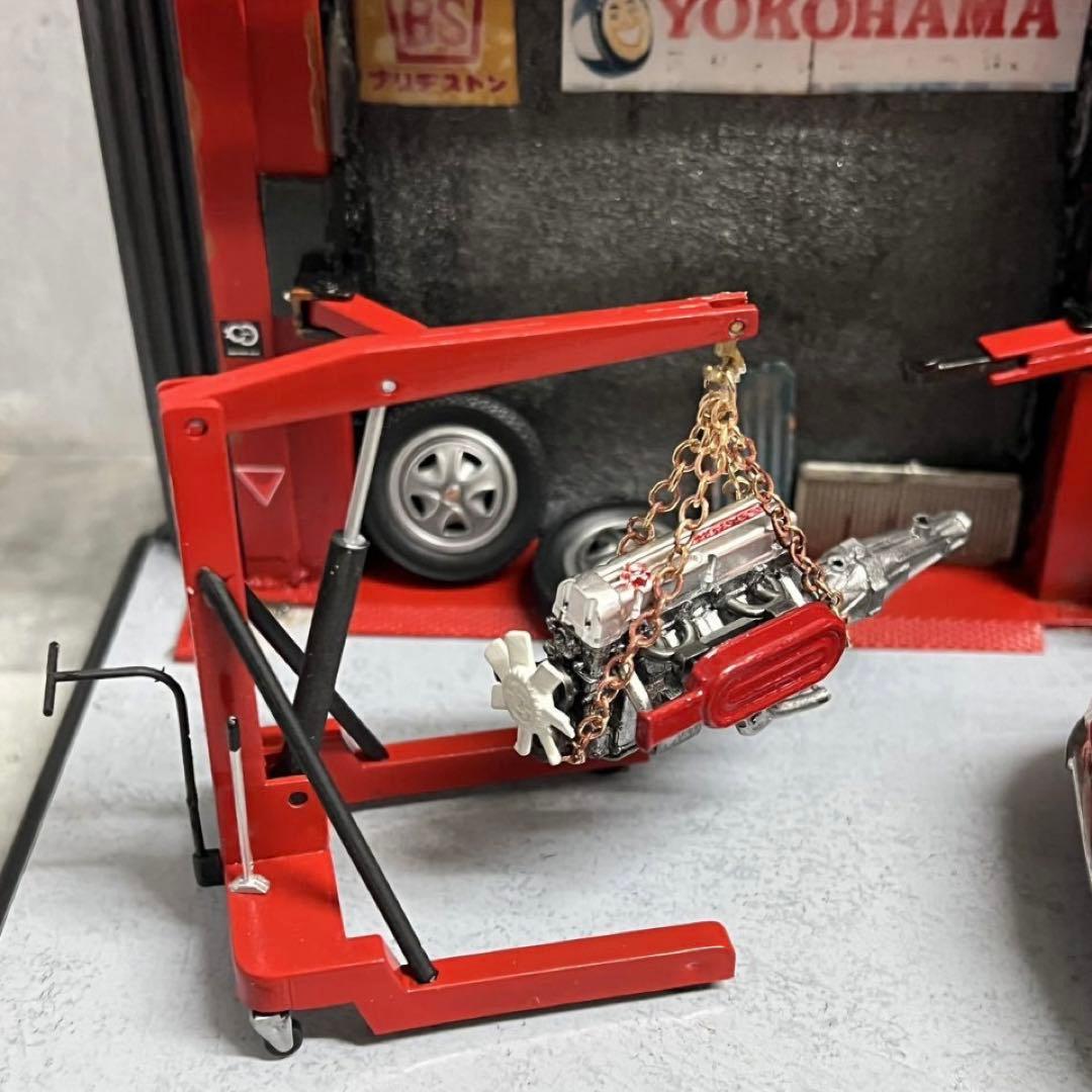 アシェット1/24 フェアレディ240Z カスタム ガレージ ジオラマケース付