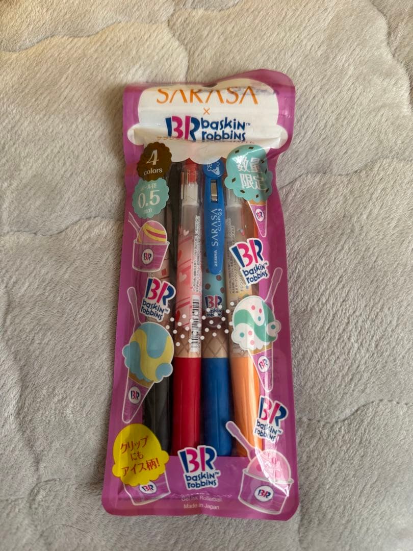 数量限定 サラサ サーティワン コラボ 4色セット - メルカリ