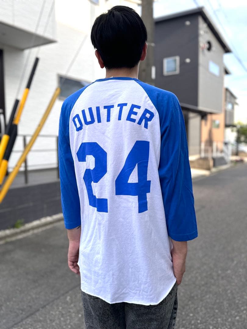 新品未使用 NOFX ラグランTシャツ Los Dodgers Lサイズ