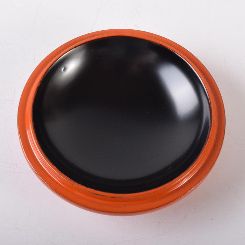 茶道具　根来塗　香合　蓋物　C　7331