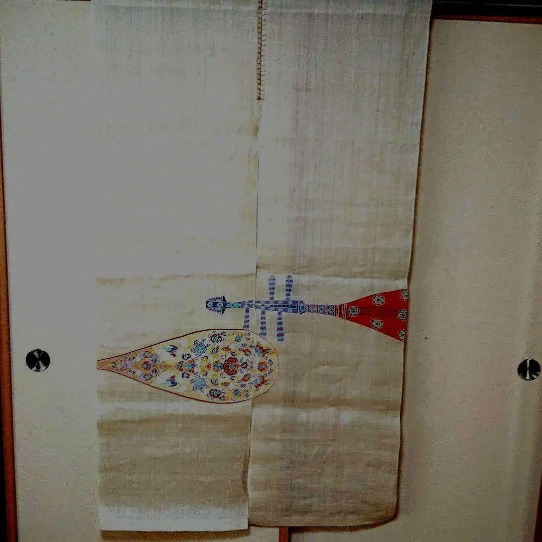 中川政七商店 手織り麻 のれん 暖簾 目隠し 間仕切り タペストリー 中川 遊 中川政七商店 手織り麻 のれん 暖簾 目隠し 間仕切り タペストリー