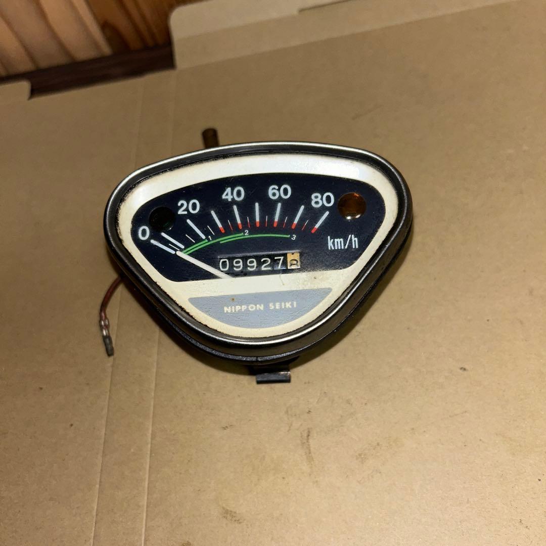 希少当時物廃盤品動作確認済み旧車ホンダダックスのメーターだと思い