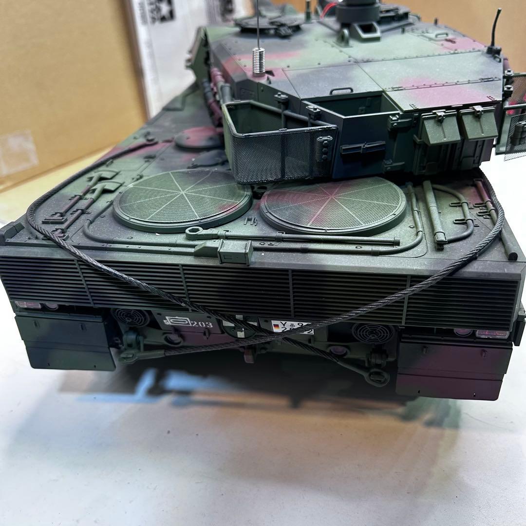 6975 タミヤ 1/16 レオパルト2A6 フルオペレーション ラジコン