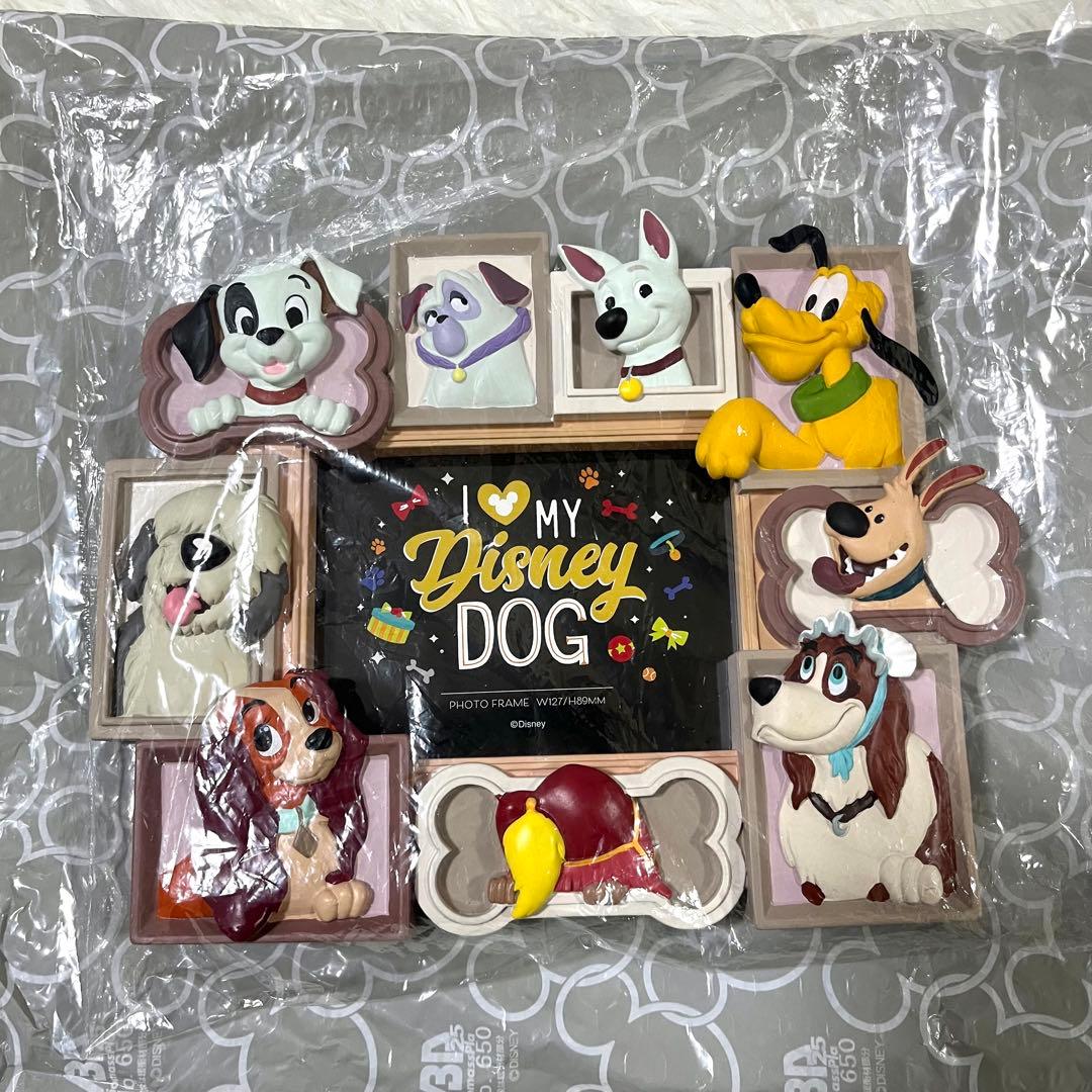 ディズニーストア限定 犬 写真立て フォトフレーム