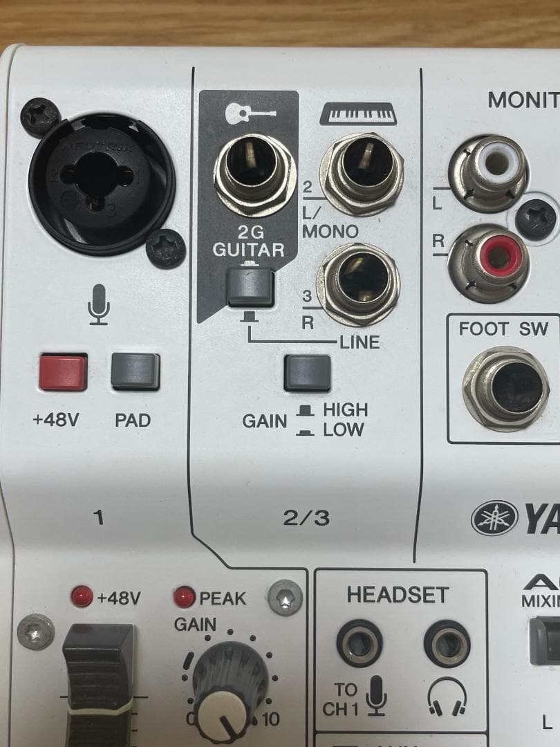 箱・付属品あり】YAMAHA AG03 ミキシングコンソール（おまけ付）